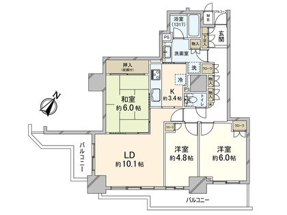 間取図(平面図)