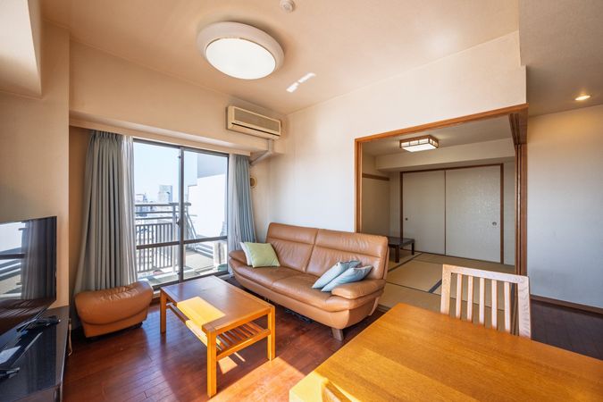 川口パークタワー リビング