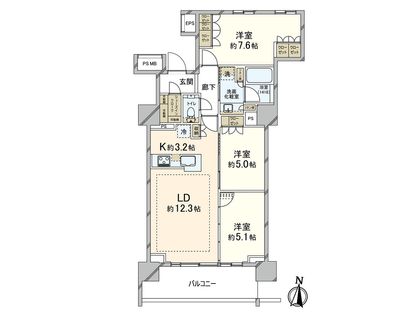 間取図(平面図)