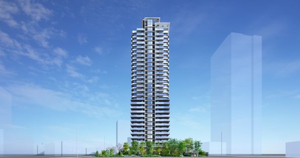 パークタワー川口本町 外観パース図