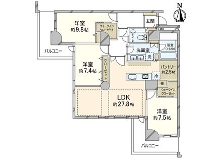 間取図(平面図)