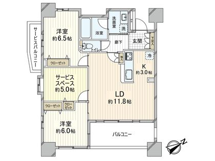 間取図(平面図)