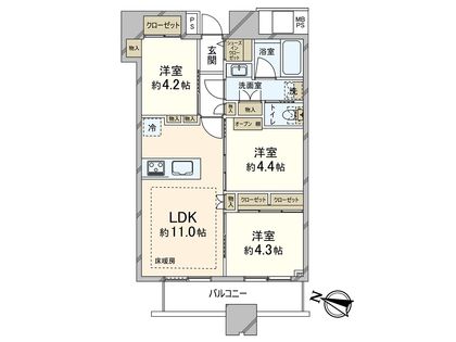 間取図(平面図)