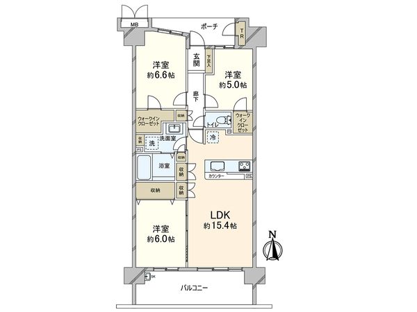 ビイオルド戸田公園 間取図(平面図)