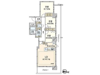 間取図(平面図)