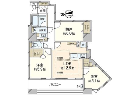 間取図(平面図)
