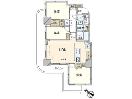 間取図(平面図)