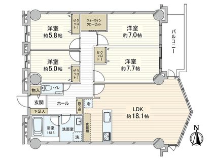 間取図(平面図)