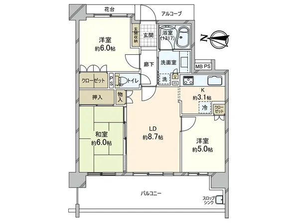 間取図