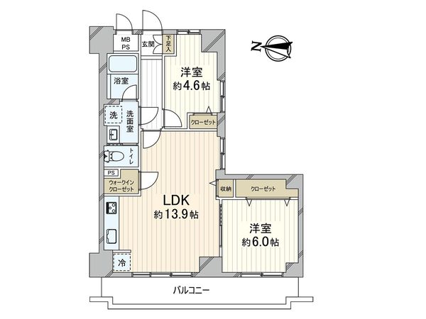 ライオンズガーデン川口 間取図(平面図) ライオンズガーデン川口 間取図(平面図)