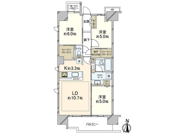 シティハウス川口ステーションコート 間取図(平面図) シティハウス川口ステーションコート 間取図(平面図)