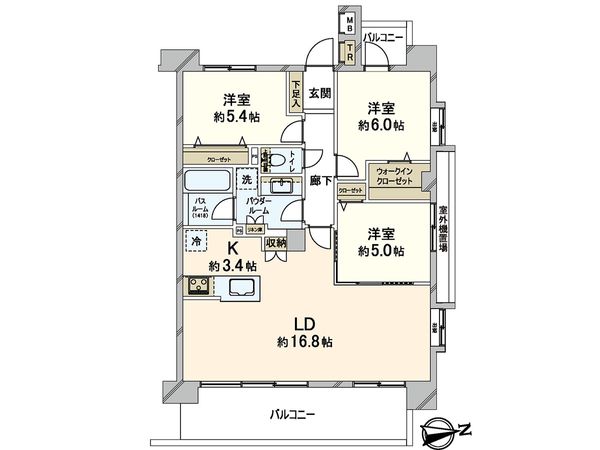 間取図(平面図)