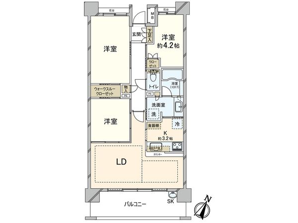間取図(平面図)