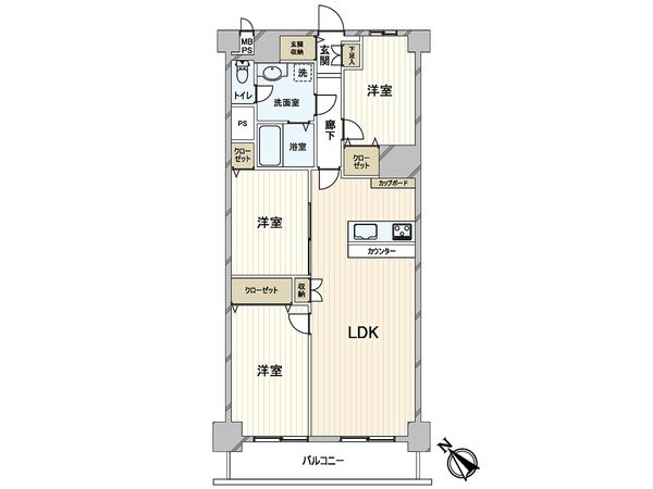 間取図(平面図)