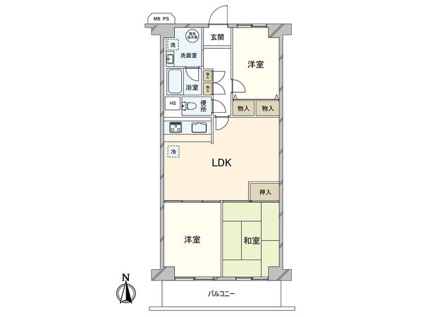 アイビハイツ川口 間取図(平面図) アイビハイツ川口 間取図(平面図)