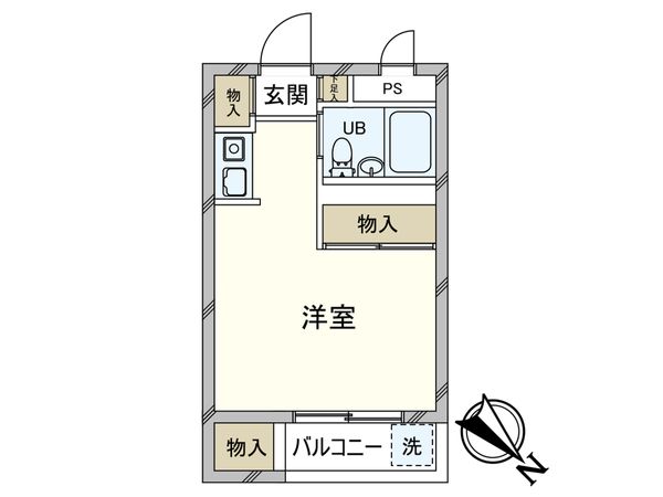 ソアール第2川口 間取図(平面図) 間取図(平面図)