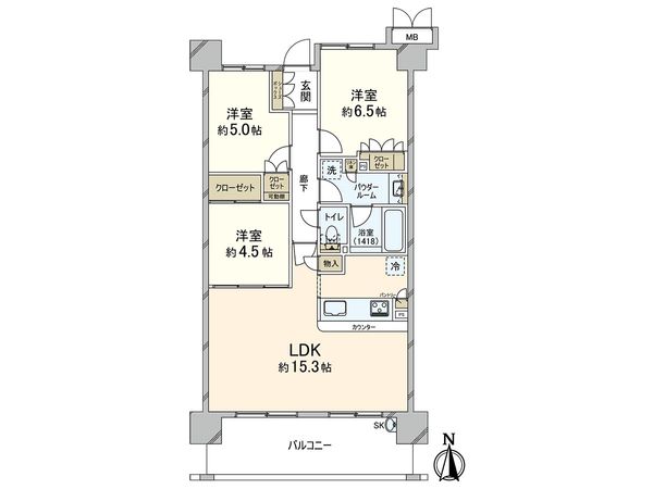 ルネ川口アグリア 間取図(平面図) ルネ川口アグリア 間取図(平面図)