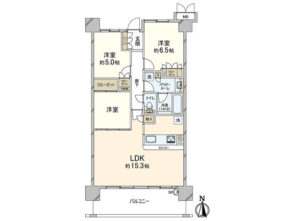 ルネ川口アグリア 間取図(平面図) ルネ川口アグリア 間取図(平面図)
