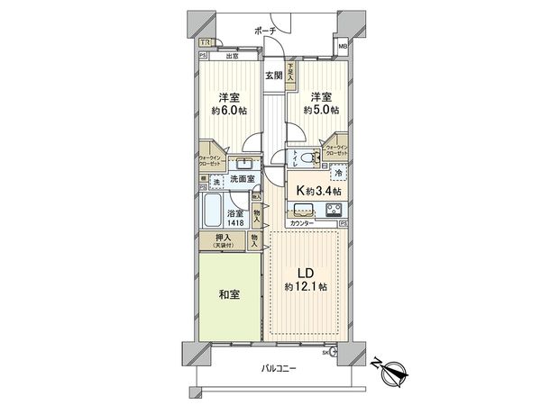 間取図(平面図)