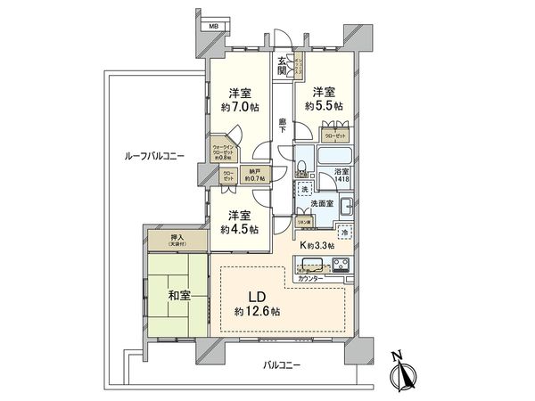 間取図(平面図)