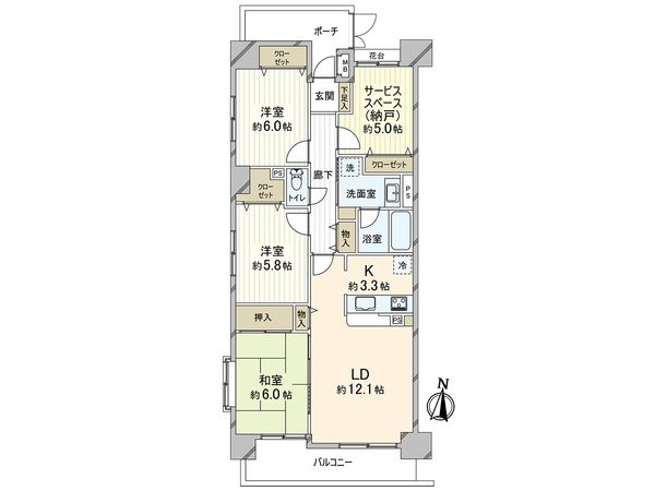 間取図(平面図)