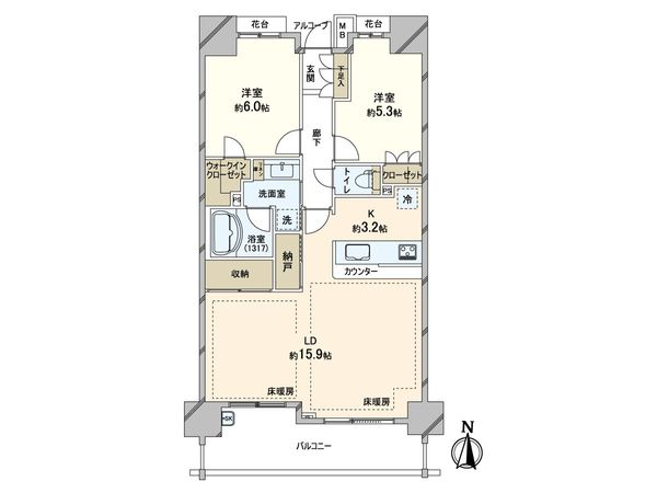 間取図(平面図)
