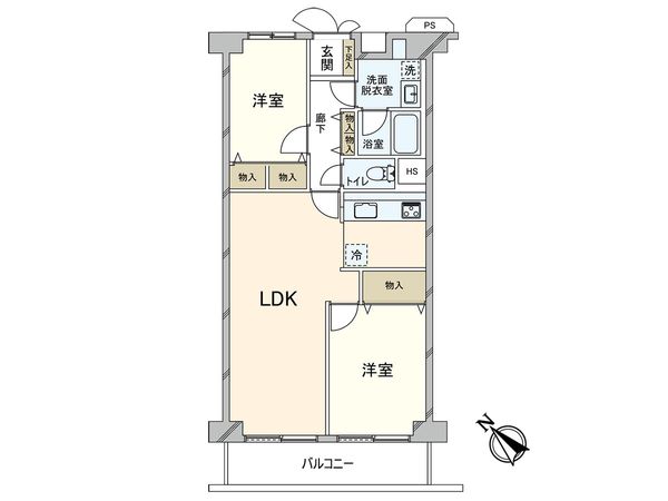 メイツ川口 間取図(平面図) 間取図(平面図)