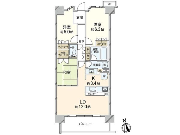 間取図(平面図)