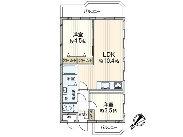 間取図(平面図)