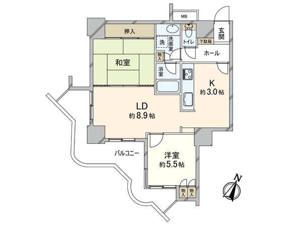 スカイフロントタワー川口 間取図(平面図) スカイフロントタワー川口 間取図(平面図)