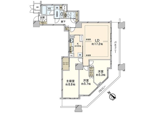 間取図(平面図)