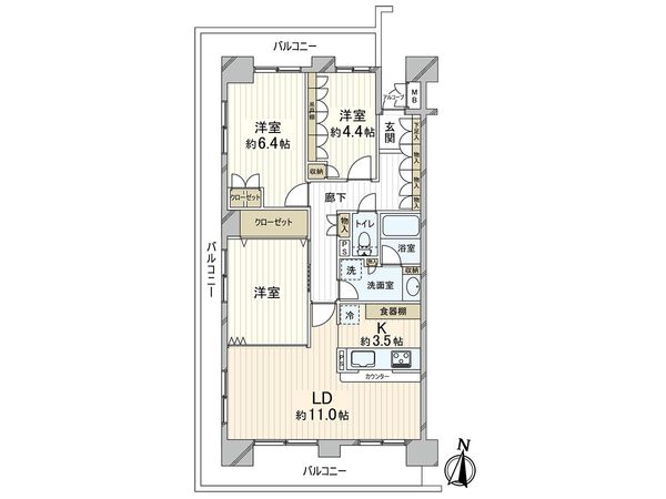 間取図(平面図)