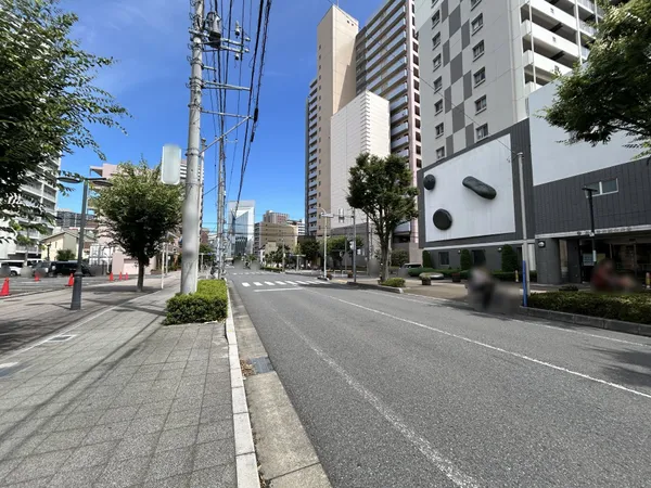前面道路