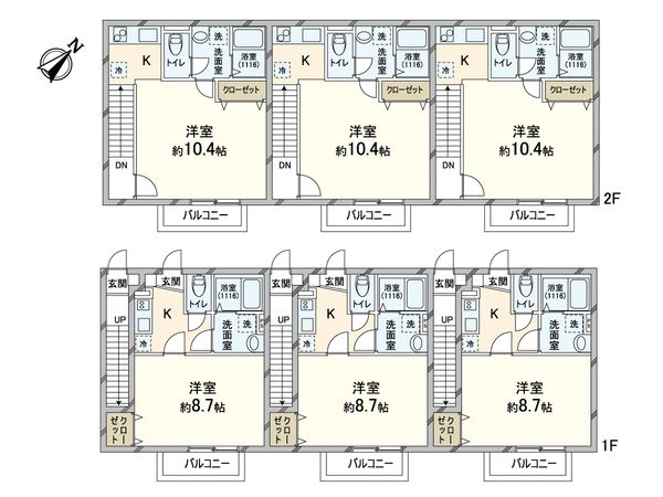 川口市末広2丁目 間取図(平面図)