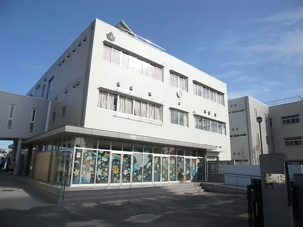 十二月田中学校　距離80m
