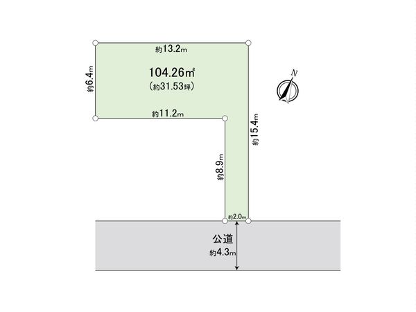 さいたま市南区内谷3丁目 区画図 区画図