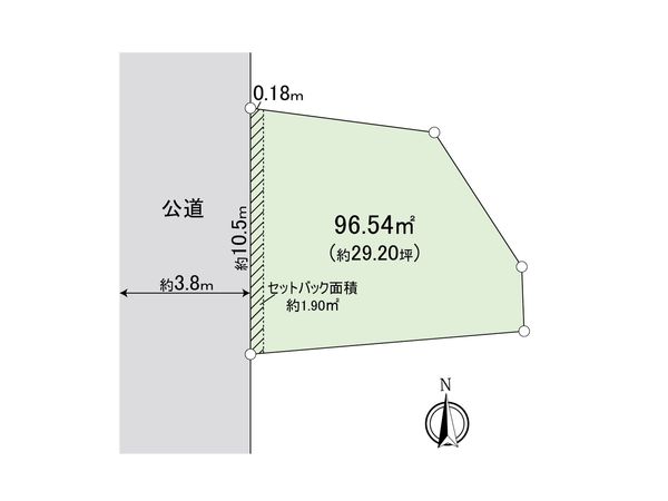 さいたま市南区別所1丁目 区画図