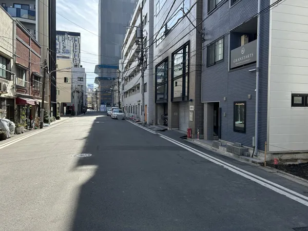 前面道路