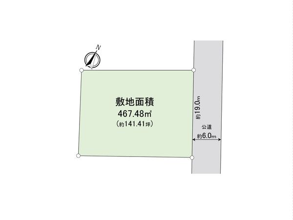 戸田市美女木8丁目 区画図