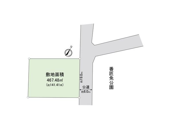 戸田市美女木8丁目 区画図 戸田市美女木8丁目 区画図