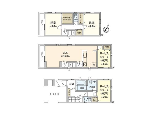 さいたま市南区辻4丁目 間取図(平面図)