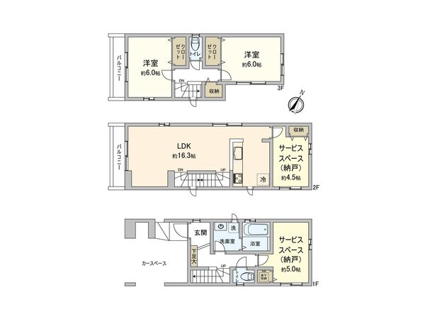 さいたま市南区辻4丁目 間取図(平面図)