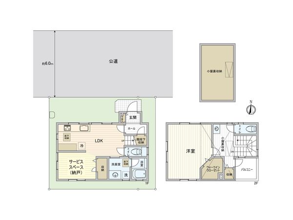 戸田市大字新曽 間取図(平面図) 戸田市大字新曽 間取図(平面図)