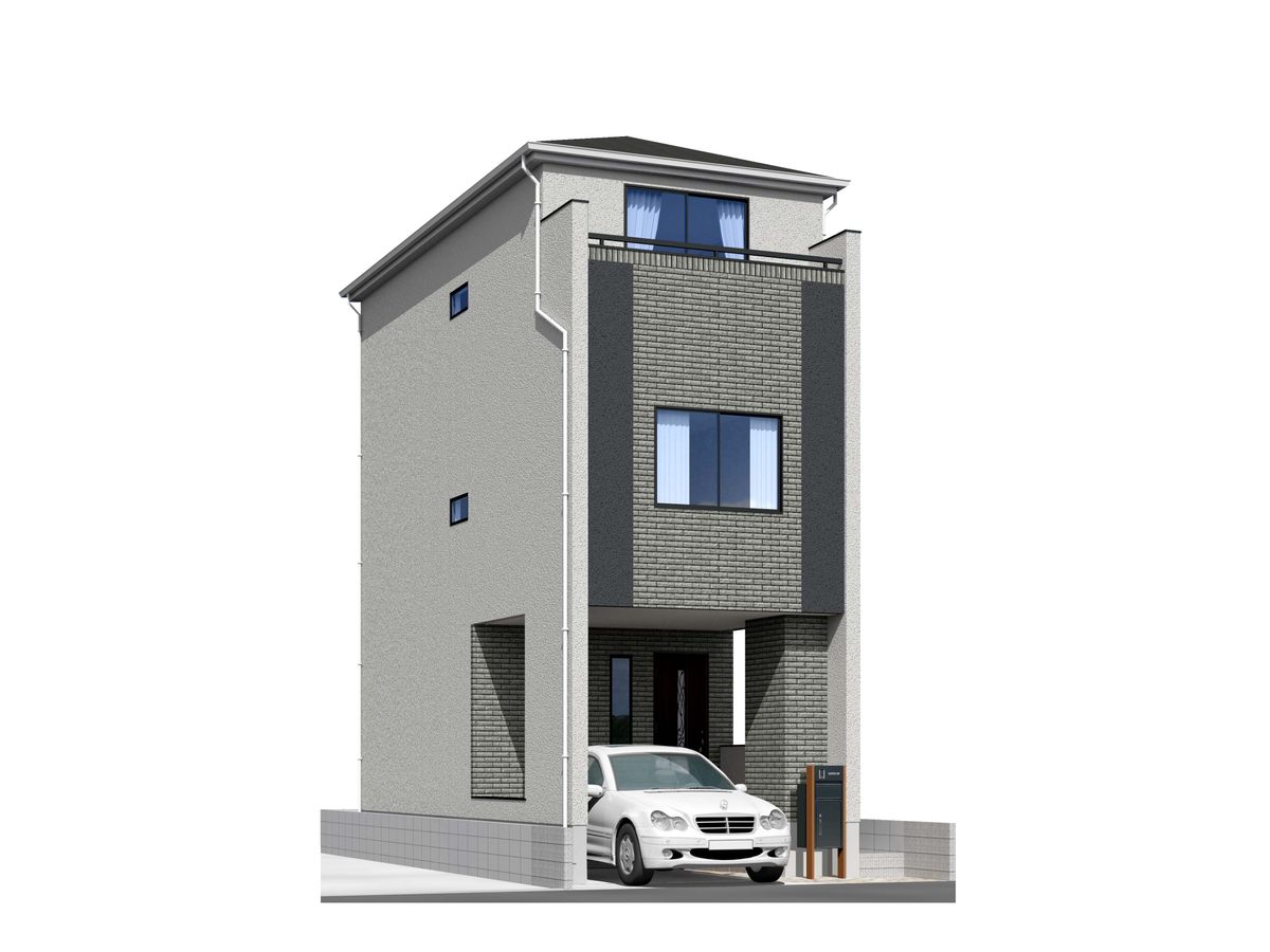 さいたま市桜区桜田1丁目 外観パース図 外観パース図