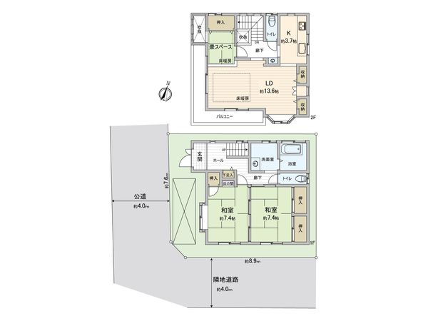 さいたま市桜区町谷3丁目 間取図(平面図) さいたま市桜区町谷3丁目 間取図(平面図)