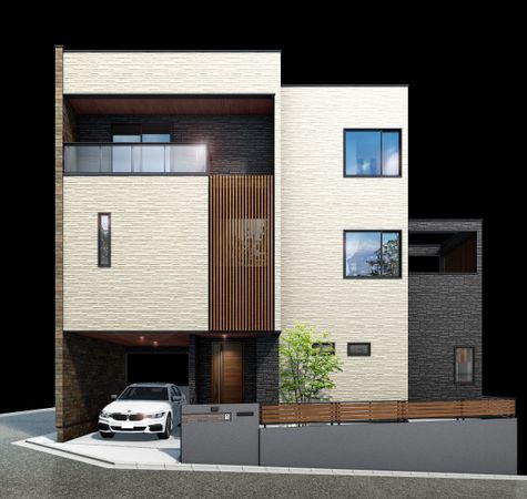 さいたま市南区根岸1丁目 外観パース図