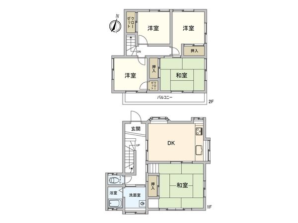 さいたま市桜区西堀5丁目 間取図(平面図) さいたま市桜区西堀5丁目 間取図(平面図)