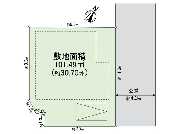 さいたま市南区辻5丁目 区画図 さいたま市南区辻5丁目 区画図