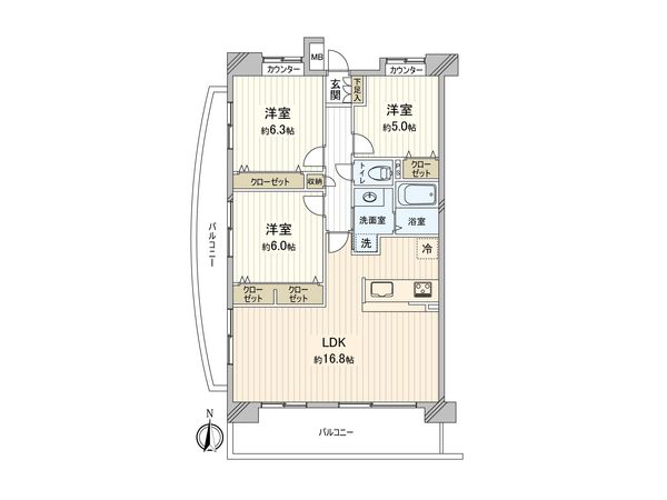 間取図(平面図)