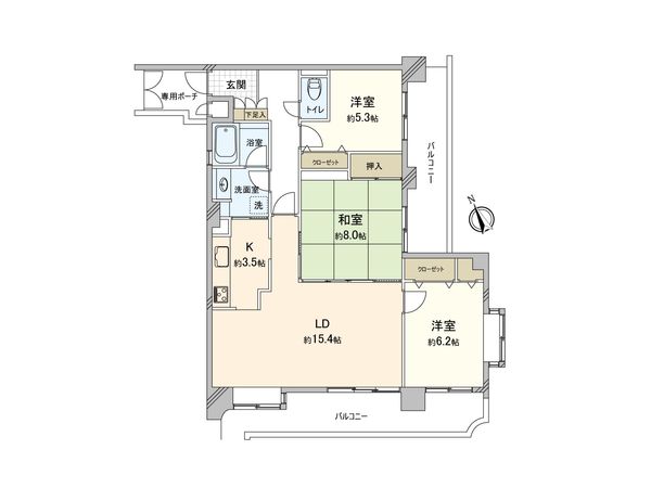 間取図(平面図)